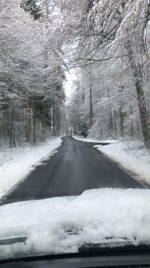 Pension Am Waldeck Hohentengen Esterno foto